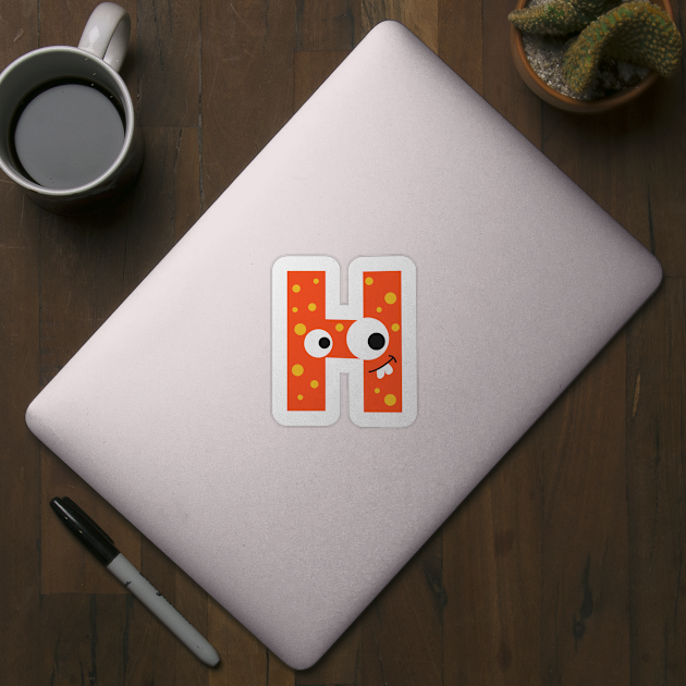 H Letter by Mako Design 